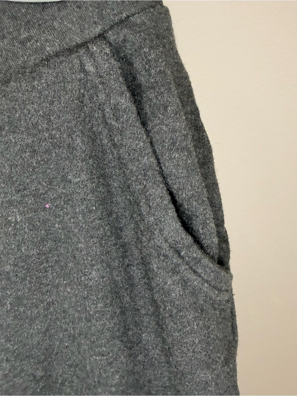 Pact Organic Cotton Airplane Tulip Hem Gray Pants Women’s Size XL - Picture 6 of 8
